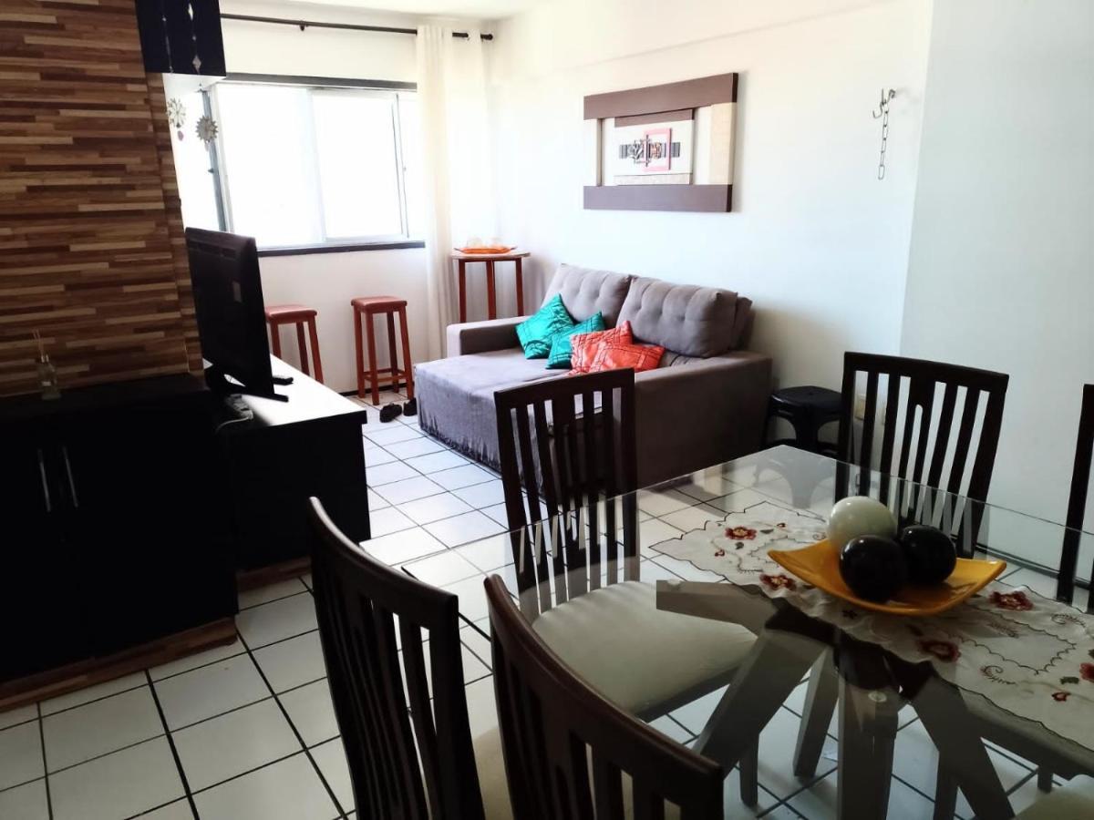 Apartamento Aconchegante Na Praia Форталеза Экстерьер фото